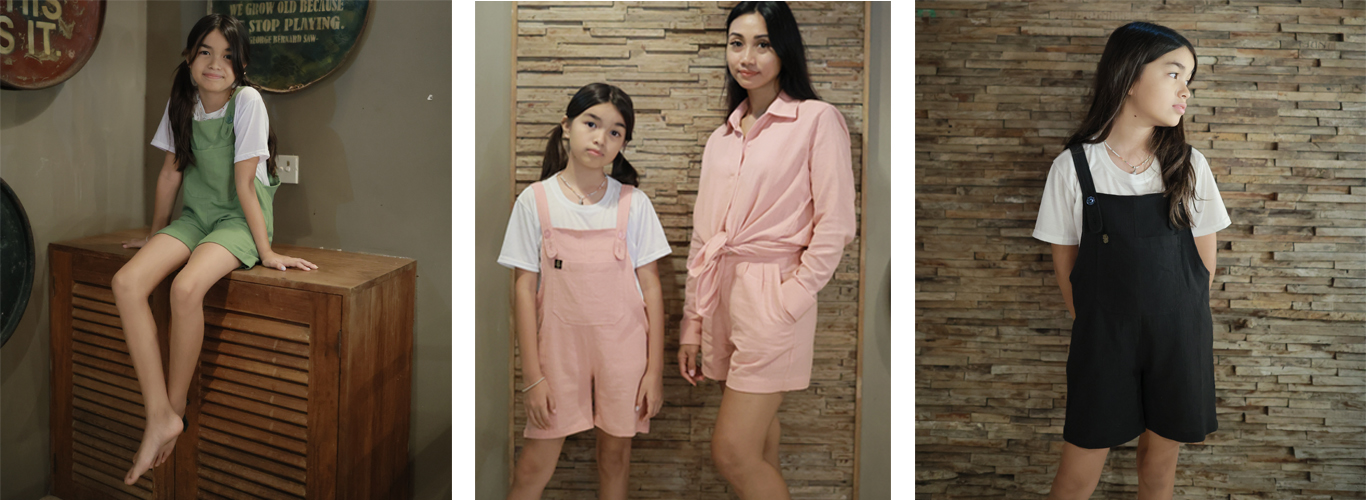 linen kids jumpsuit